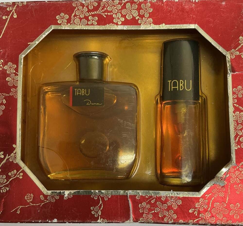 Dana Tabu Fragrance Gift Set Vintage Perfume Cologne